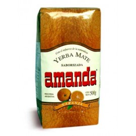 Yerba maté Amanda pomeranč 500g