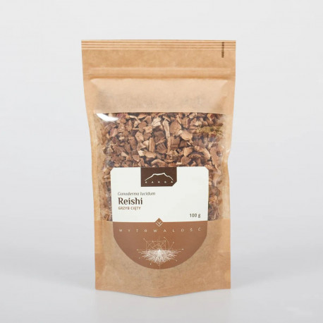 Houba Reishi - 100 g nasekaných