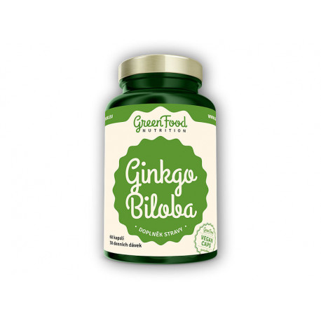 Ginkgo biloba 60 vegan kapslí