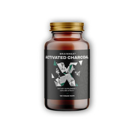 Activated Charcoal aktivní uhlí z kokos. skořápek 575mg 100 rostl. kapslí