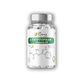 L-Tryptophan + vitamín B6 90 kapslí