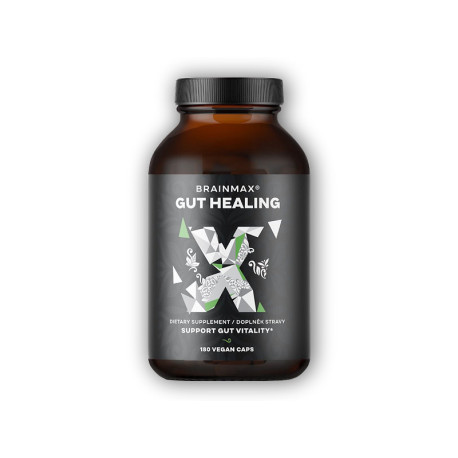 Gut Healing, Střeva a trávení 180 rostlinných kapslí