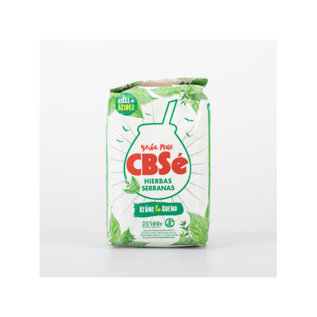 Yerba Mate CBSe hierbas serranas mátová 500g