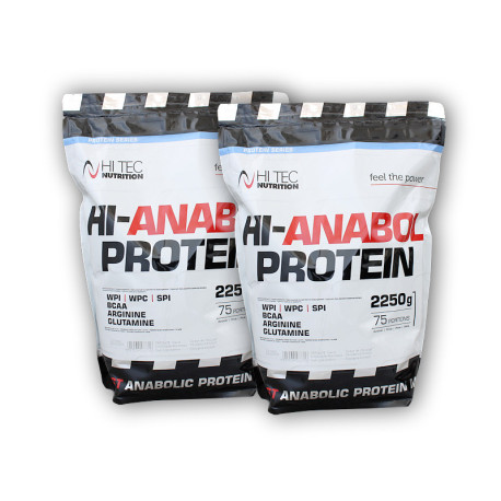 2x Hi Anabol protein 2250g - sušenkový krém