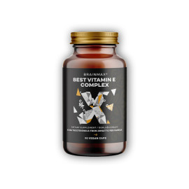 Best Vitamin E Complex Tokotrienoly v přírodní formě 90 rostlinných kapslí