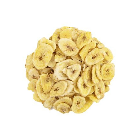 Neslazené banánové lupínky