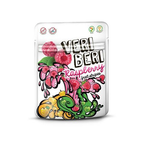 Veri Beri 100% malinové ovocné plátky