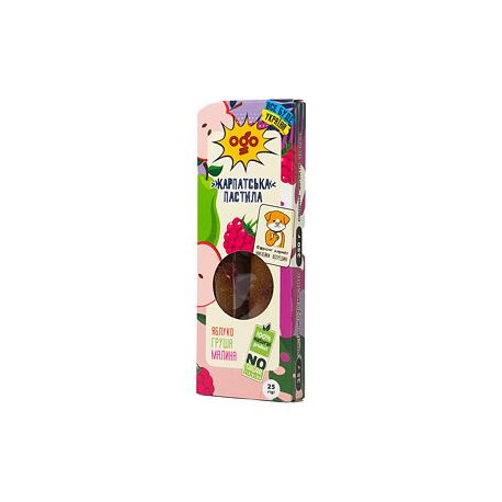 OGO ovocná rolka Jablko & hruška s malinou