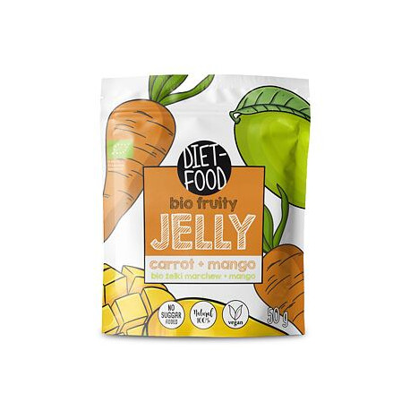 Dietní jídlo Ovocné želé Mrkev & Mango