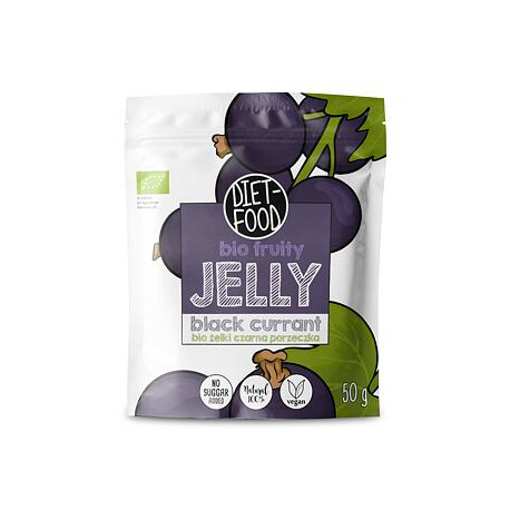 Dietní jídlo Ovocné želé Černý rybíz