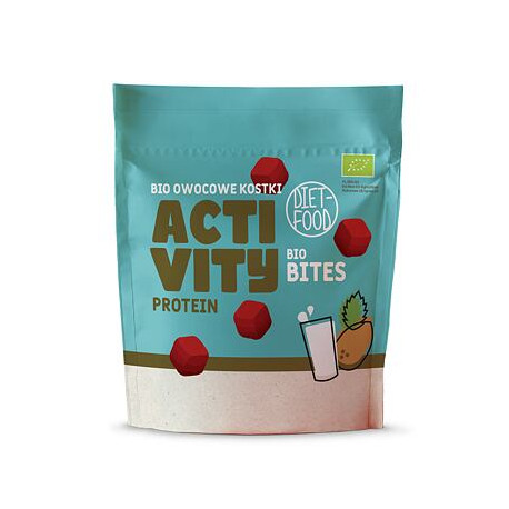 Dietní jídlo kousnutí AKTIVITA Bílkoviny