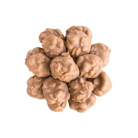 Čokoládové hrudky slaný karamel s arašídy