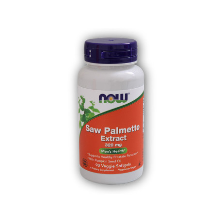 Saw Palmetto (Serenoa plazivá) extrakt 320mg 90 rostlinných softgel kapslí