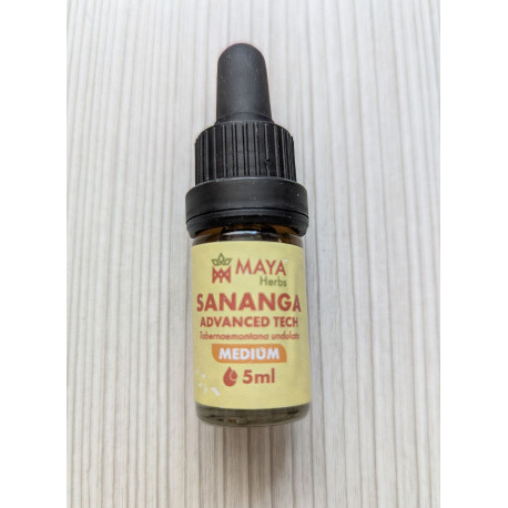 Sananga Kapky Střední - 5ml - Tabernaemontana undulata