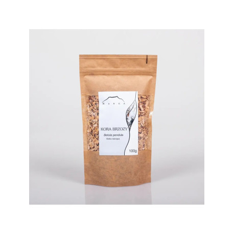 Březová kůra - ručně sklizená - Betula verrucosa - 250g nasekaná