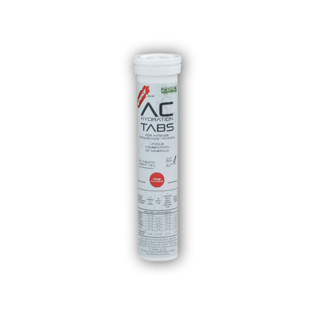 AC hydration tabs 20 tablet - z pomeranč