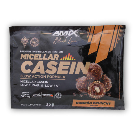 Black Line Micellar Casein 35g - bombón crunchy