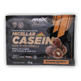 Black Line Micellar Casein 35g AKCE - milky white chocolate