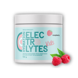 KIDS Hydratační elektrolyty 150g - malina