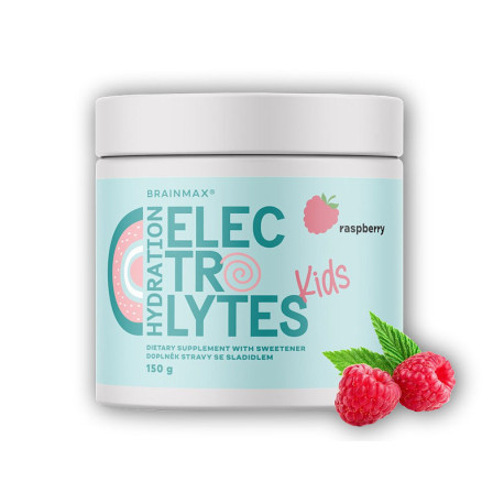 KIDS Hydratační elektrolyty 150g - malina