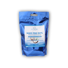 Maxi Pro 90% 2500g - kokos bílá čokoláda