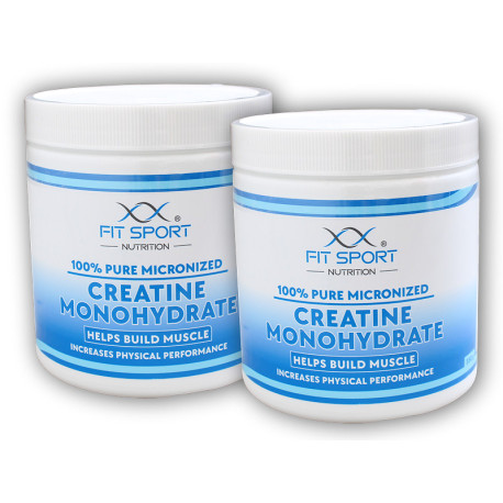 2x 100% Pure Micronized Creatine Monohydrate 330g