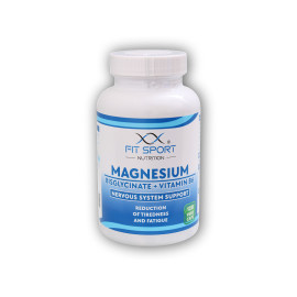 Magnesium Bisglycinate + Vitamin B6 120 vege caps - Hořčík