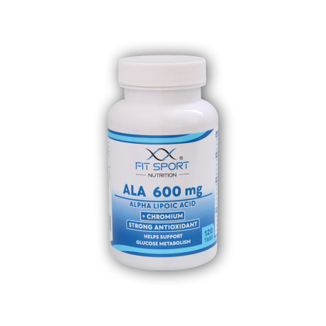ALA 600mg Alpha Lipoic Acid + Chromium 120 tabs - Kyselina Alfa Lipoová
