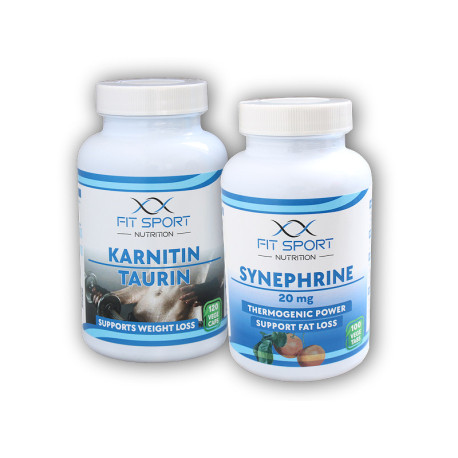 Karnitin Taurin 120 vege caps + Synephrine 20mg 100 vege tabs