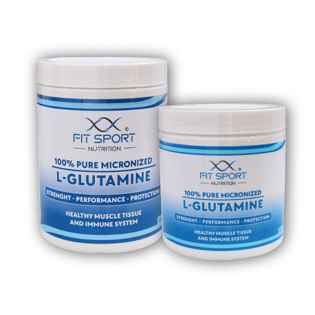 100% Pure Micronized L-Glutamine 550g + 330g