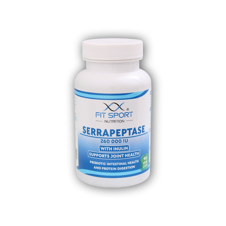 Serrapeptase 260.000 IU with Inulin 90 vege kapslí