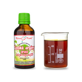 Ženské orgány (PID) - B-stop Ženské orgány - Kapky (tinktura) 50 ml
