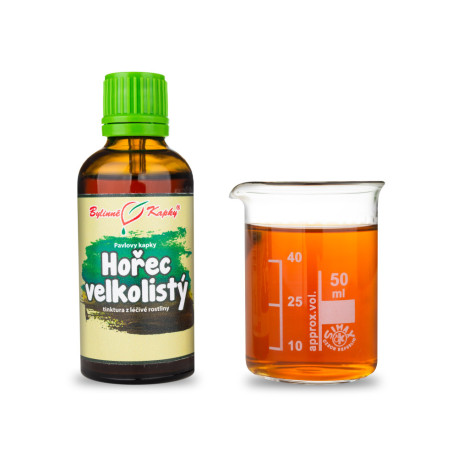 Hořec velkolistý (TČM) - bylinné kapky (tinktura) 50 ml