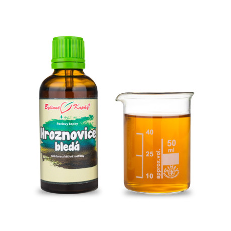 Světlé hrozny (TČM) - Pavlovy bylinné kapky (tinktura) 50 ml