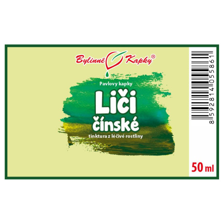 Čínské liči (TČM) - Paulovy bylinné kapky (tinktura) 50 ml