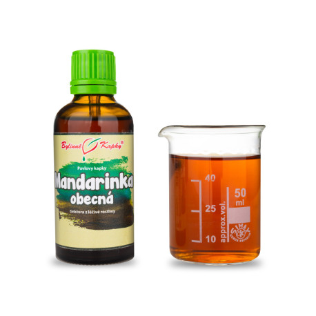 Mandarin Pericarp (TČM) - Paulovy bylinné kapky (tinktura) 50 ml