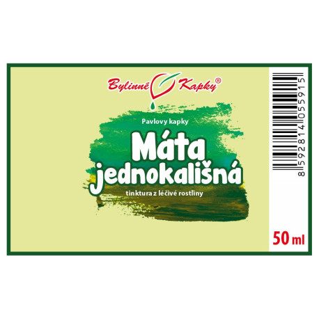 Máta monokalyx (TČM) - Paulovy bylinné kapky (tinktura) 50 ml