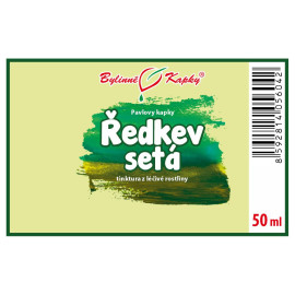 Semínka ředkvičky (TČM) - Paulovy bylinné kapky (tinktura) 50 ml