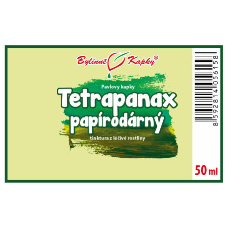 Tetrapanax (TČM) - Paulovy bylinné kapky (tinktura) 50 ml