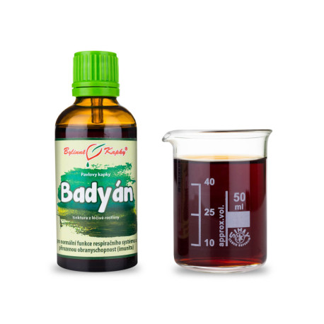 badyánové kapky (tinktura) 50 ml