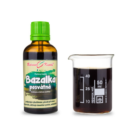 Kapky posvátné bazalky (tinktura) 50 ml