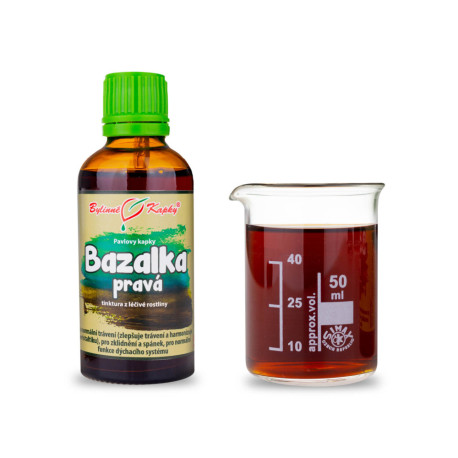 Bazalkové kapky (tinktura) 50 ml