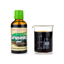 Brusinkové ovocné kapky (tinktura) 50 ml