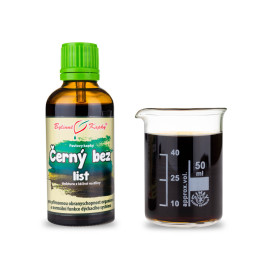 Bezinkové černé listové kapky (tinktura) 50 ml