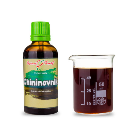 Kapky z chininové kůry (tinktura) 50 ml