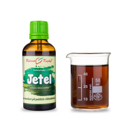 Kapky z jetele lučního (tinktura) 50 ml