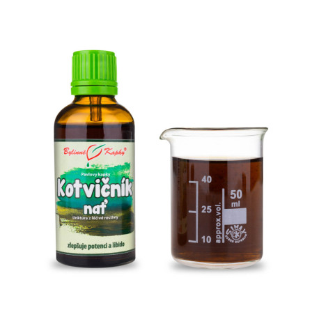 Kotvičník zemní kapky (tinktura) 50 ml