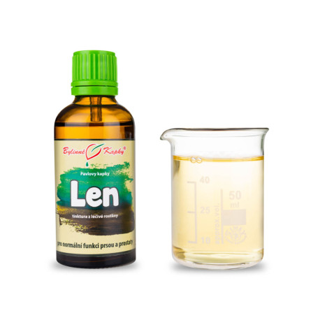 Lněné kapky (tinktura) 50 ml