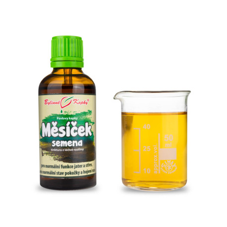 Kapky ze semínek měsíčku lékařského (tinktura) 50 ml
