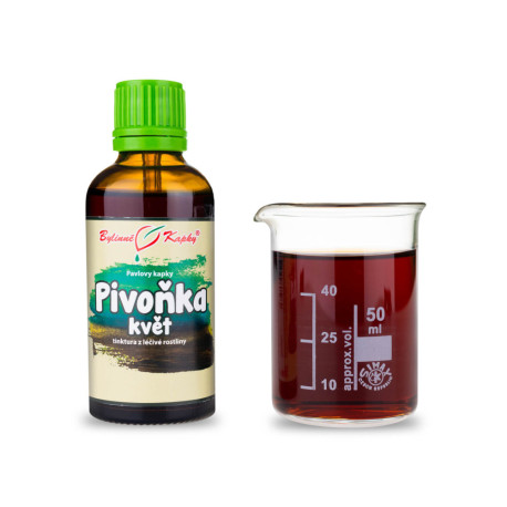 Pivoňkové kapky (tinktura) 50 ml